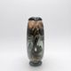 Sculptural Vase Robert Pierini Studio Glass 1994 Signed - Copper & Gold