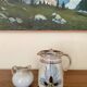 Ceramic pitcher from the 60s-70s in the style of Vallauris or Albert Thiry.