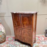 Armoire en marqueterie de style Louis XV, époque Napoléon III XIX eme