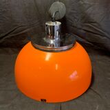 Chandelier , suspension vintage pop orange 1960