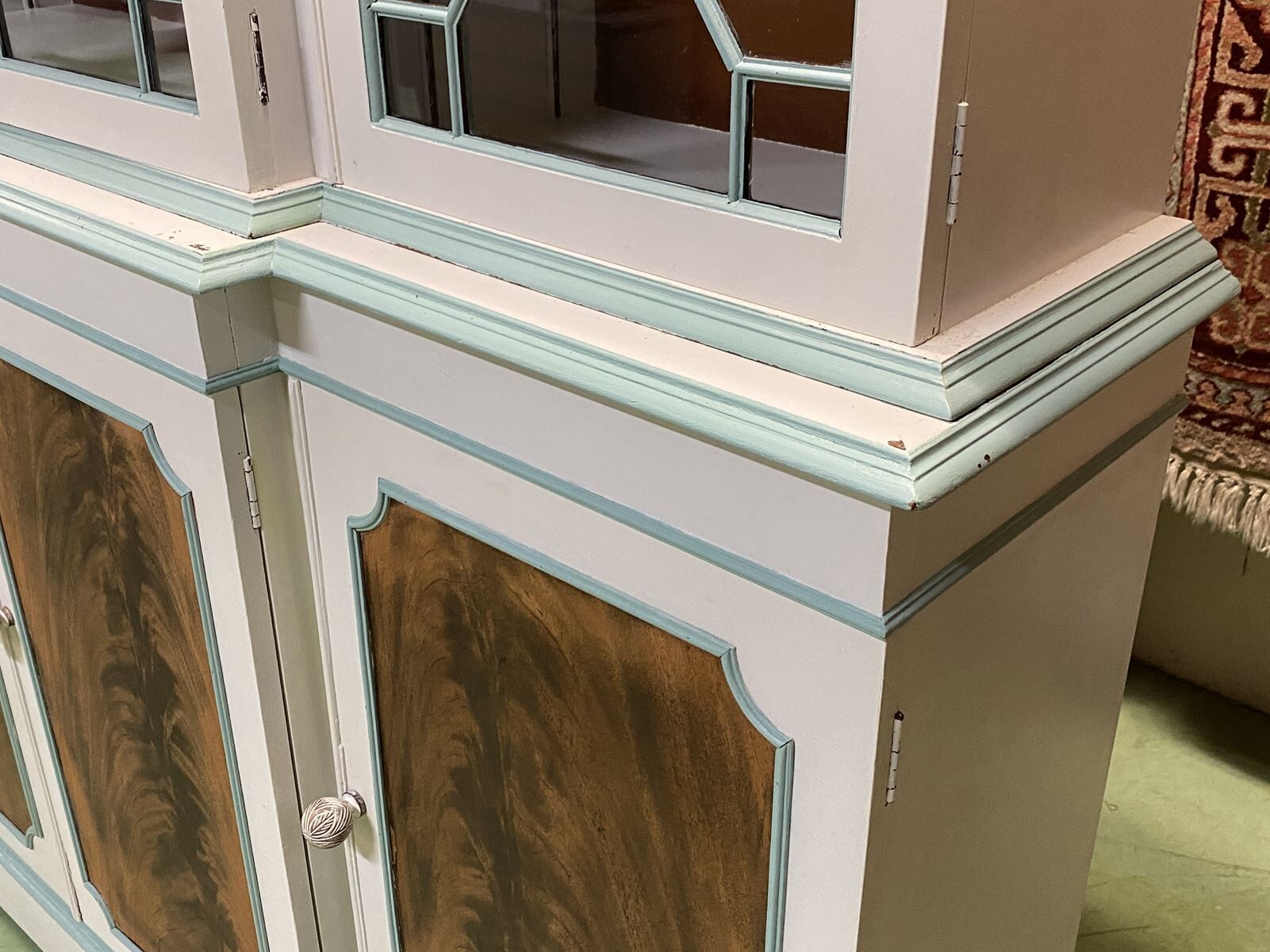 English library 8 mahogany doors