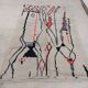 Handmade moroccan berber rug 232 x 145 cm