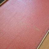 Vintage brass wire side table-magazine rack