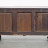 18th-Century English Antique Sideboard / Mule Chest