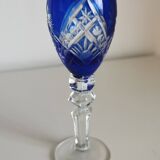 Carafe et 6 verres - verre taillé