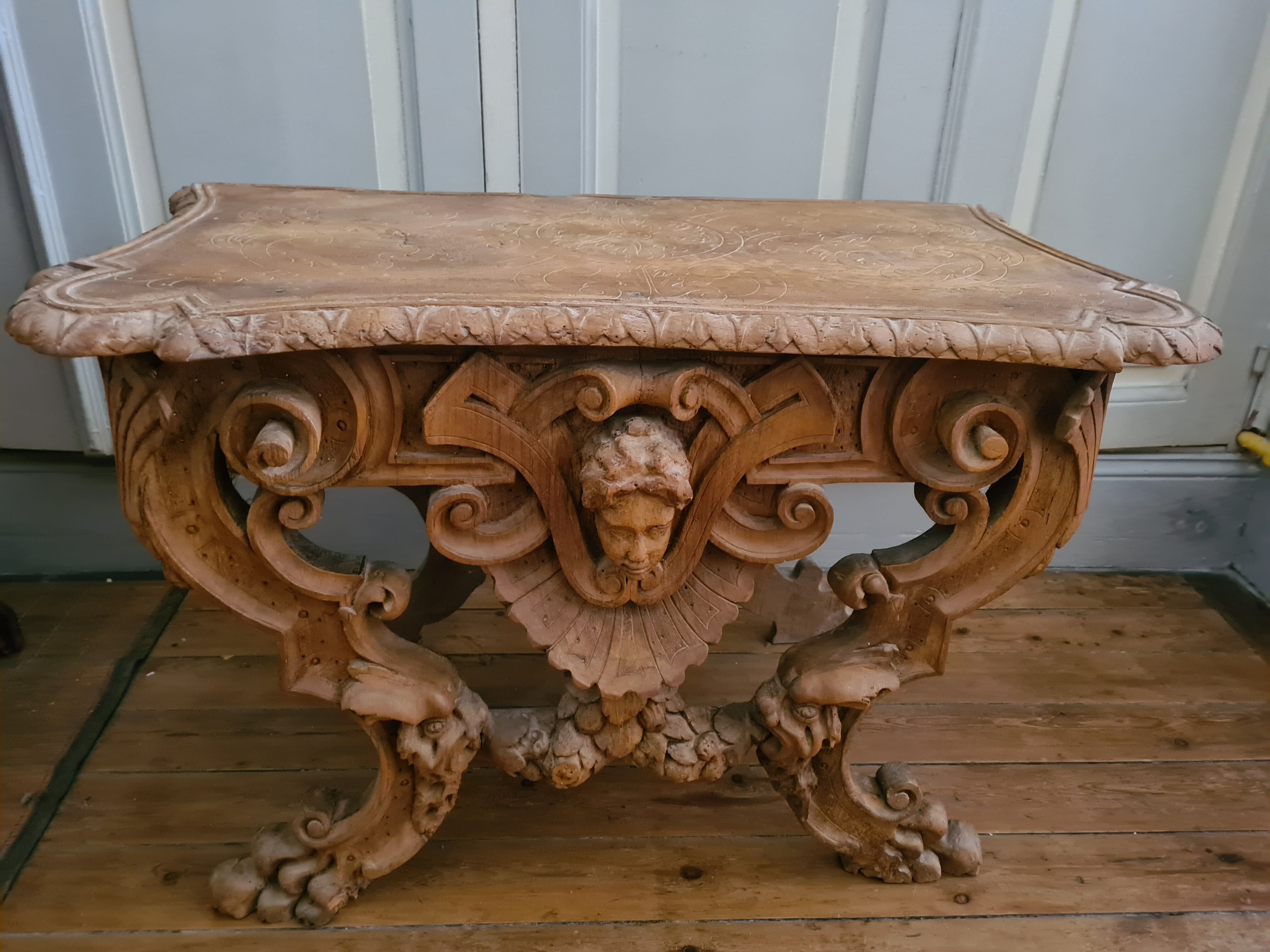 Console 18th Northern Italy Lombardy Venice