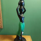 Vintage african lamp 50's
