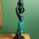 Pied de lampe africaine vintage 50's