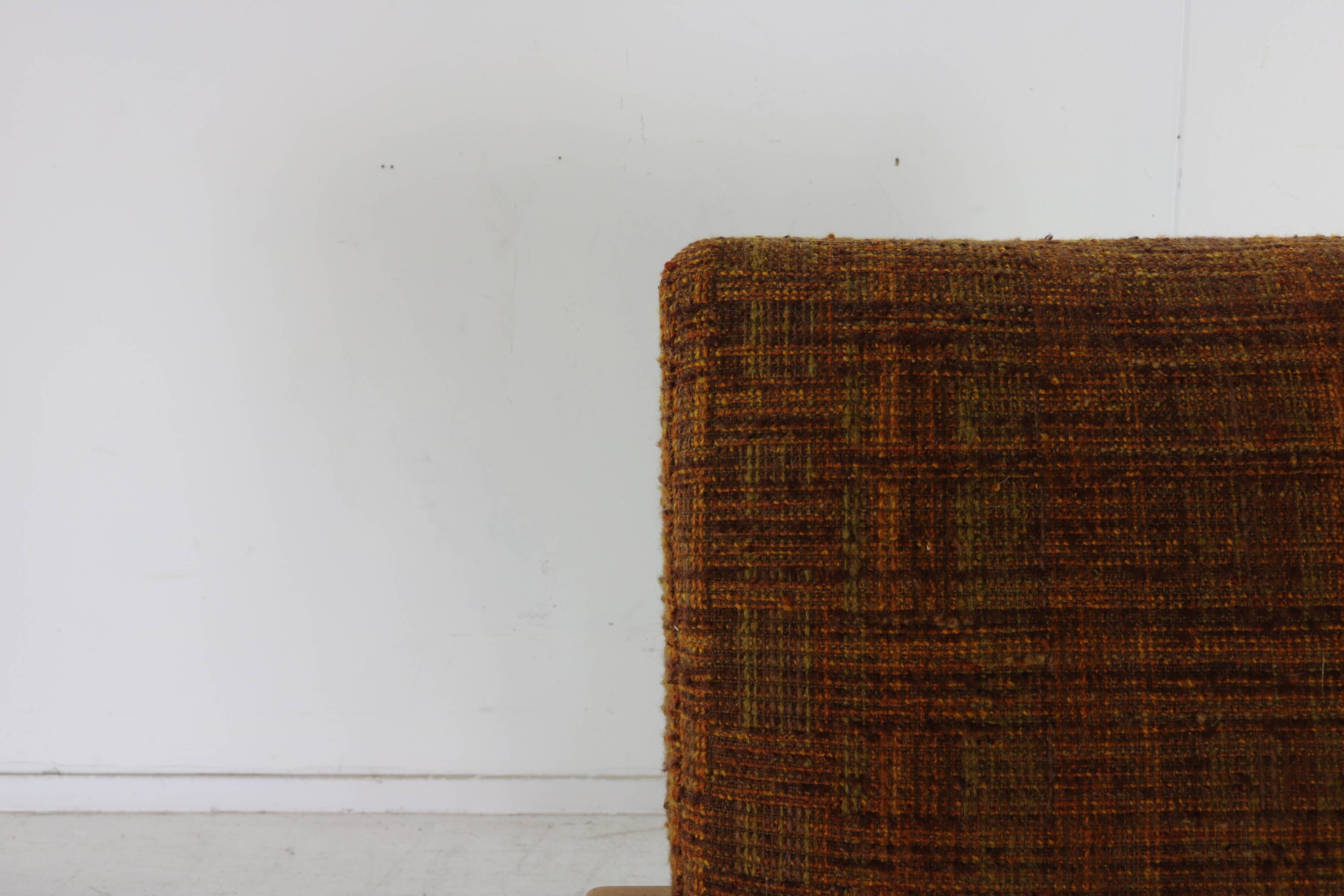 Forties dutch design larger lounge chair attributed to Jan den Drijver