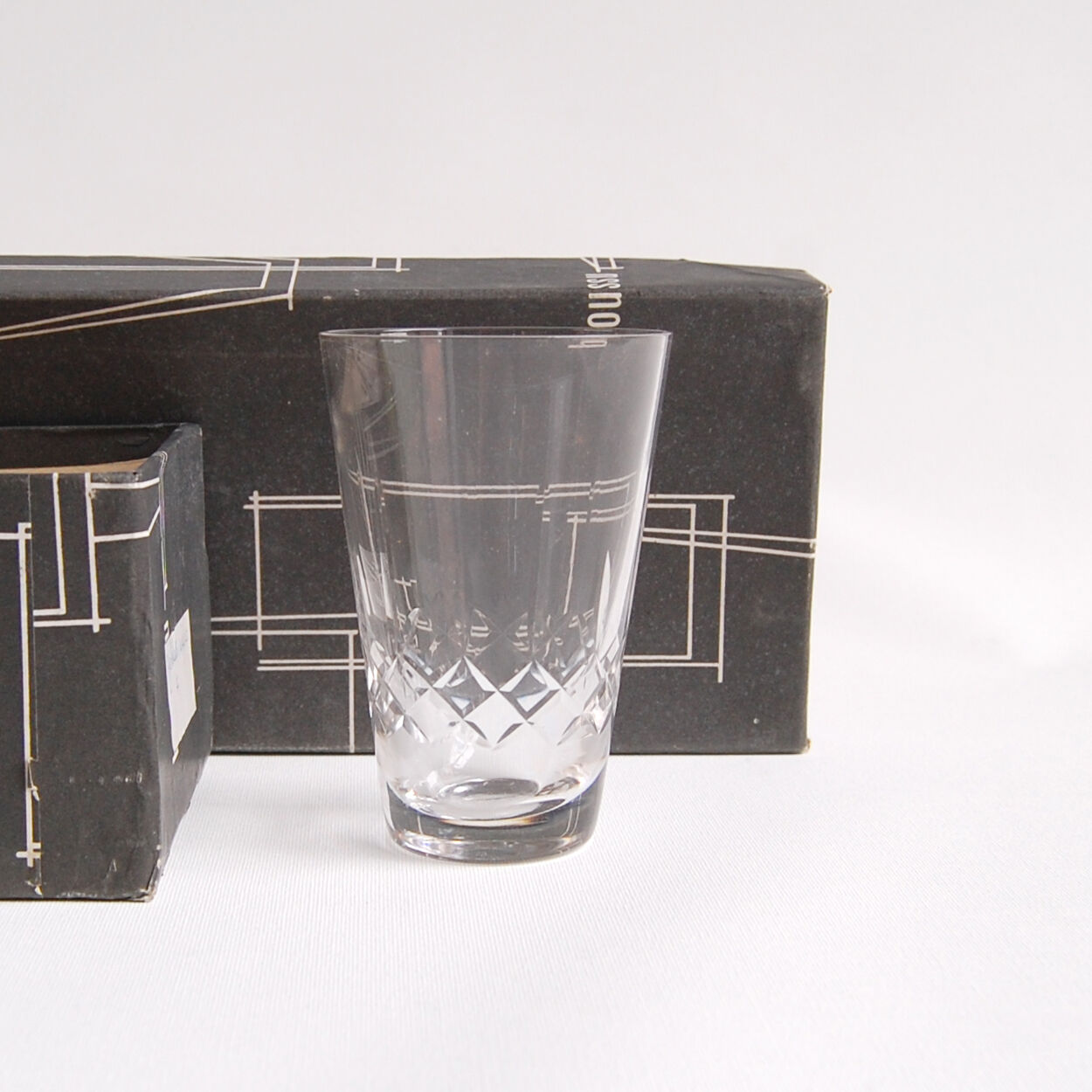 Set of 6 vintage mouth-blown