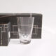 Set of 6 vintage blown glasses