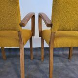 2 fauteuils bridges 1950