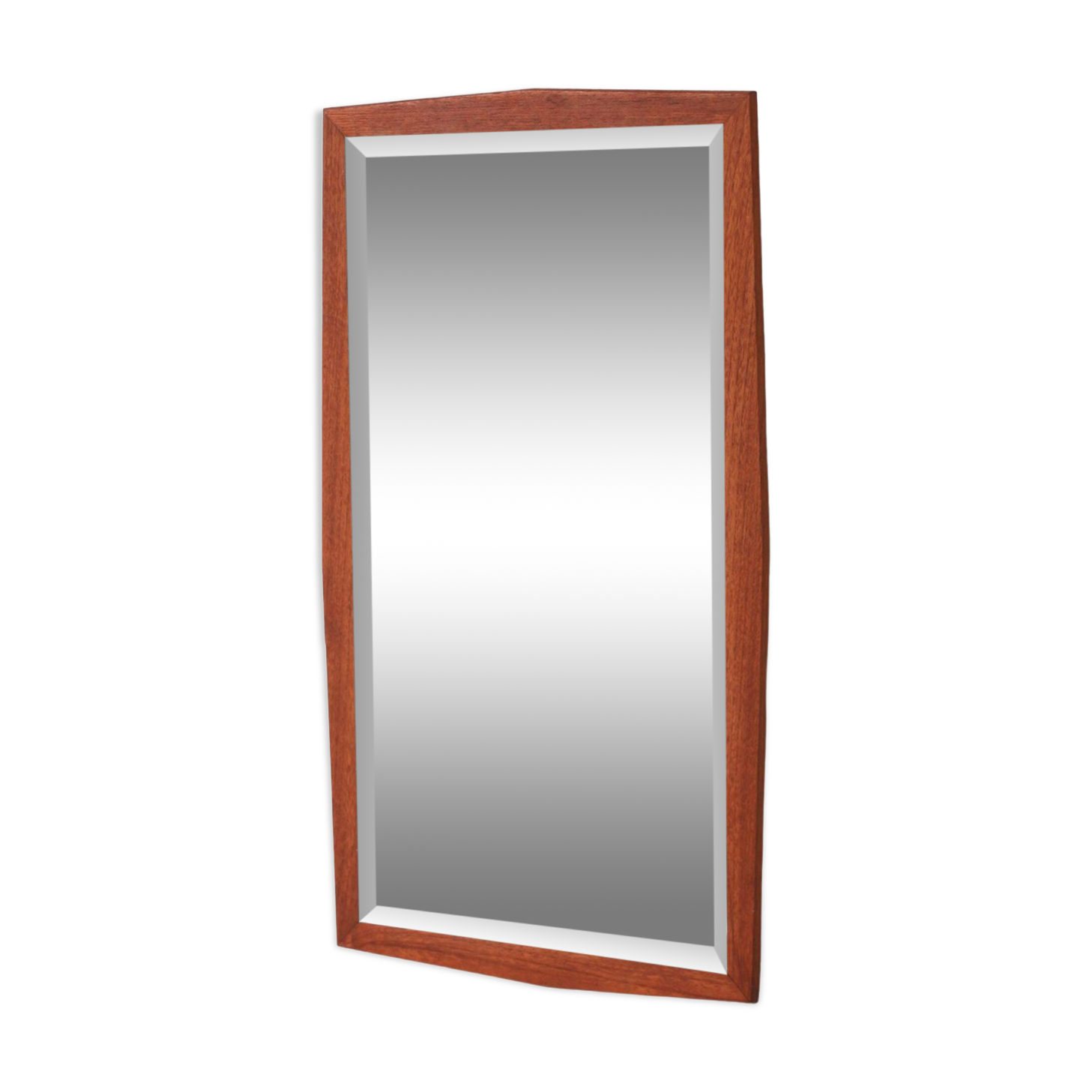 Miroir Rectangulaire Teck - Scandinave 14.09.23.07