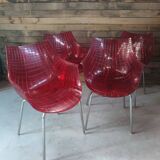 Set of 4 Meridiana chairs