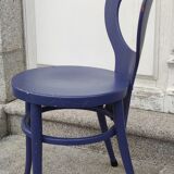 Series of 4 vintage Baumann chairs model Mouette
