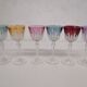 Colorful stemware