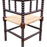 Ancien fauteuil chaise de coin d angle