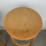 3 tabourets de bar Baumann, années 60, vintage