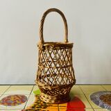 Vintage wicker basket