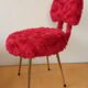 70s faux-fur chair