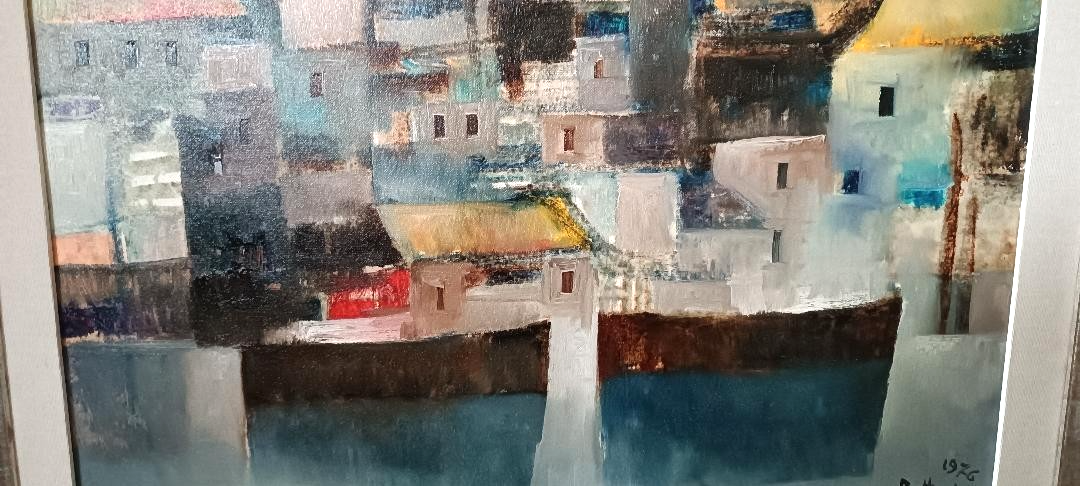 Oil painting on canvas - Marine - 1976 Lido Bettarini canvas 70x50 cm