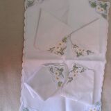 Assortment of placemats and napkins