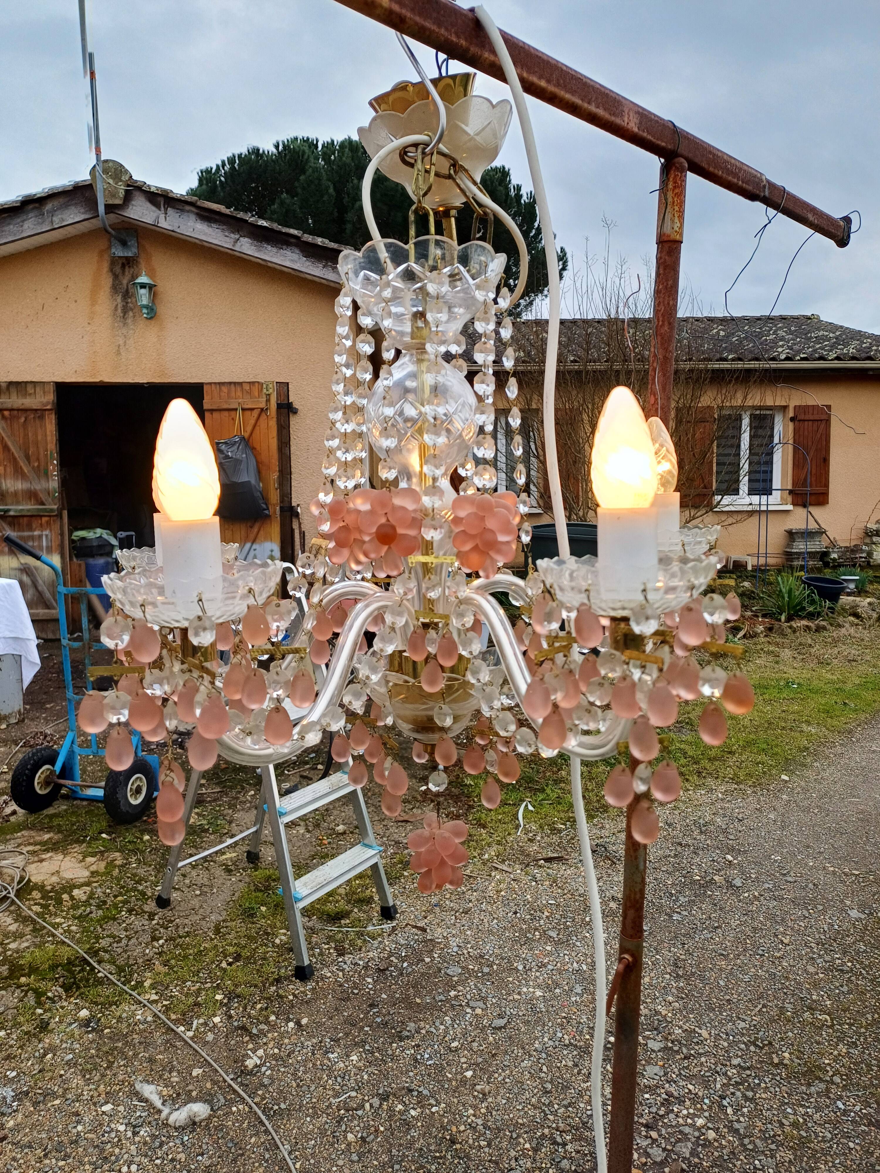 Murano Crystal Chandelier