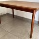 Vintage Danish dining table from the 60s extendable teak