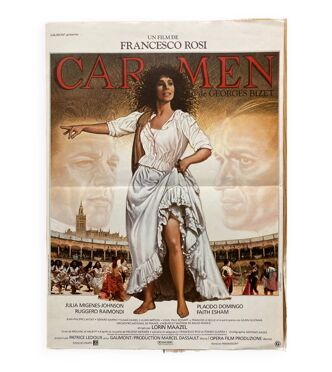 Original cinema poster "Carmen" Georges Bizet