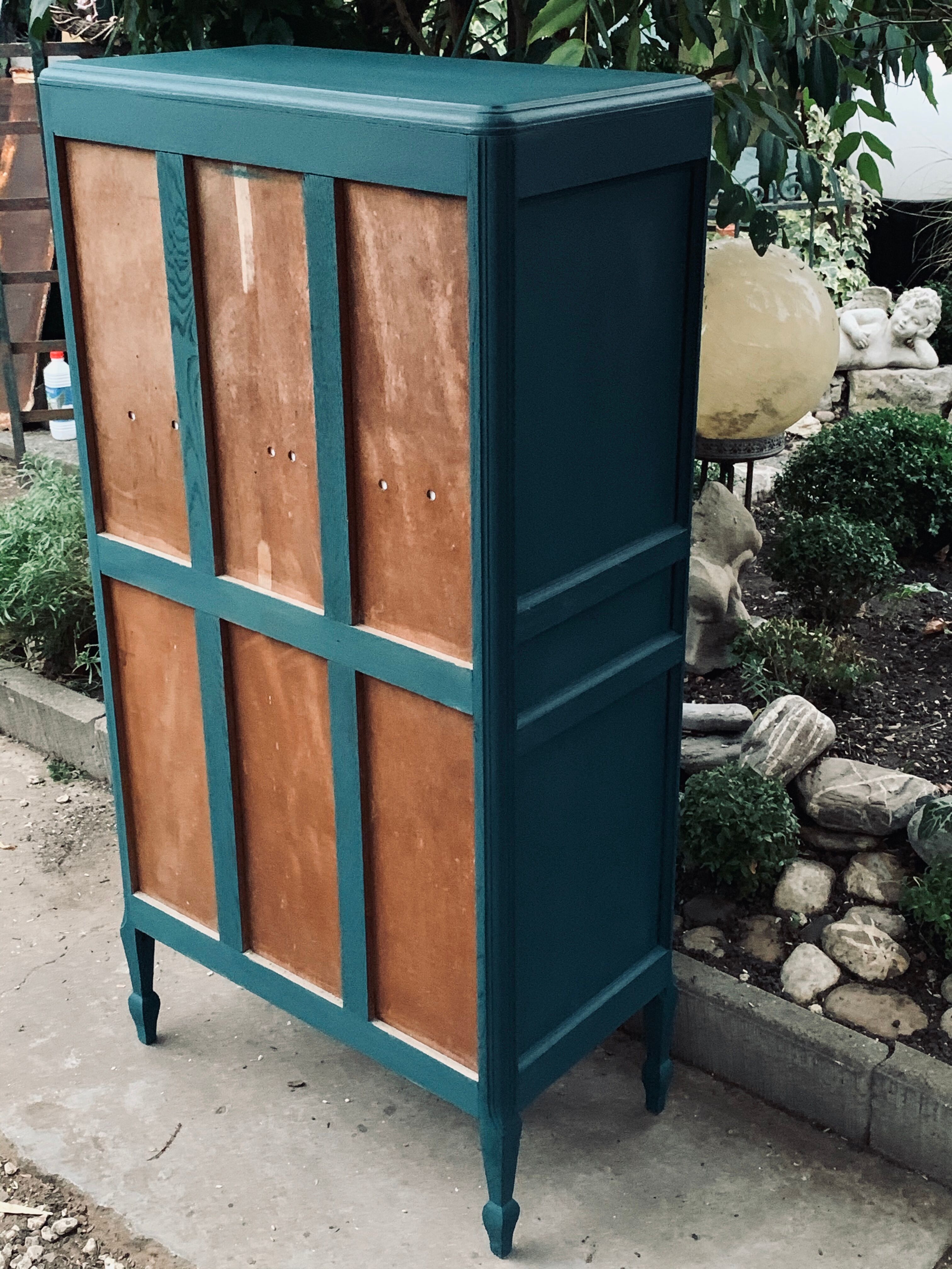 Art deco glass buffet