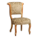 Antique Louis-Philippe armchair in wood, Italy, 19th century