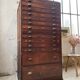 Workshop furniture printing with drawers XL oak