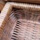 Vintage rattan chest of drawers