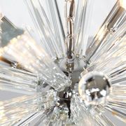 Murano glass Sputnik pendant light, Italy.