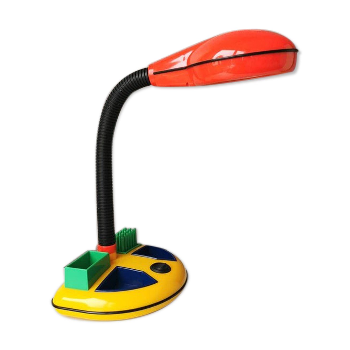 1980s plastic desk lamp