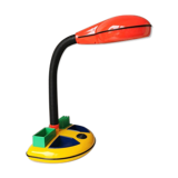 1980s plastic desk lamp