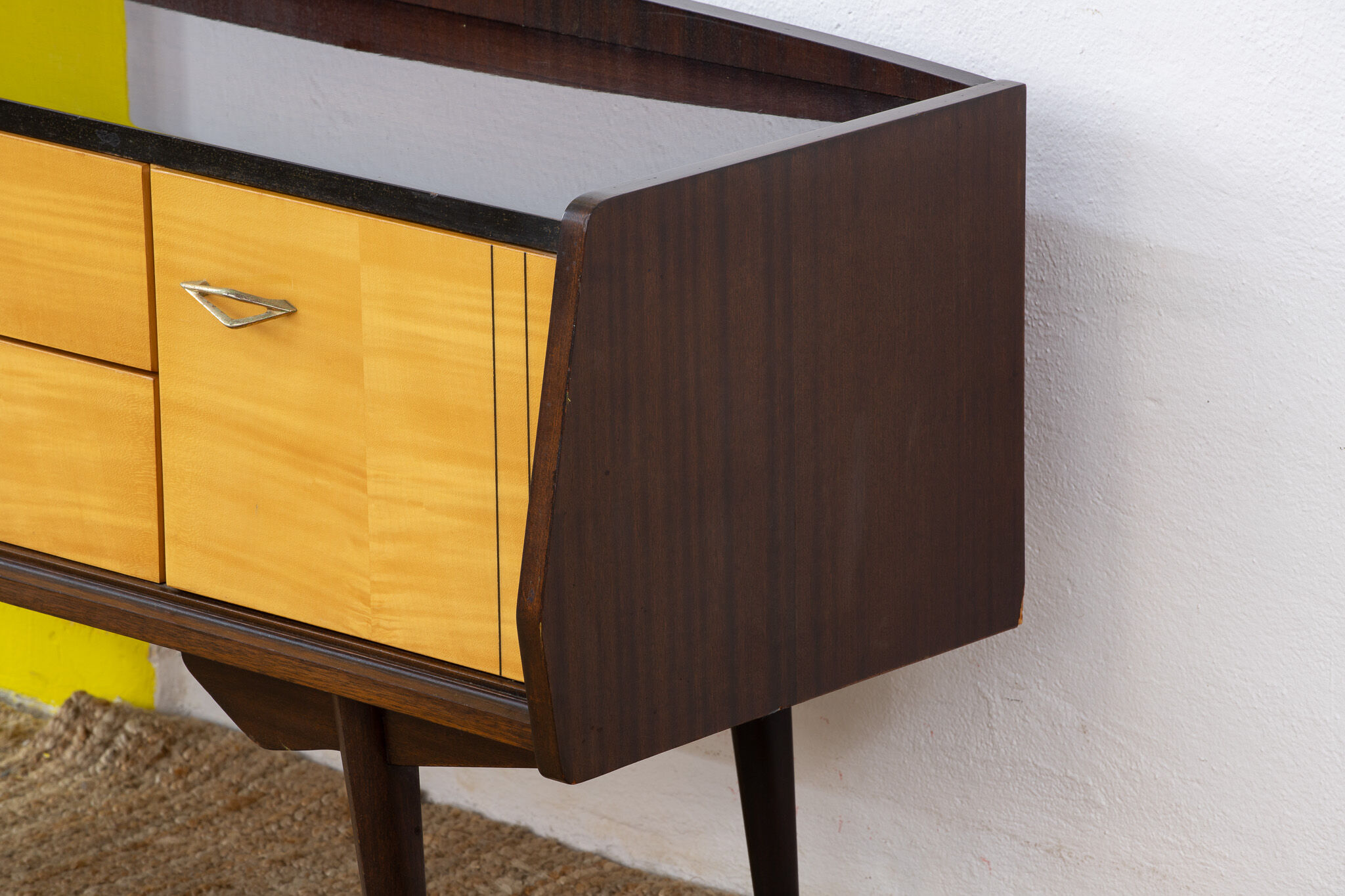 Vintage Scandinavian Enfilade – 125 cm