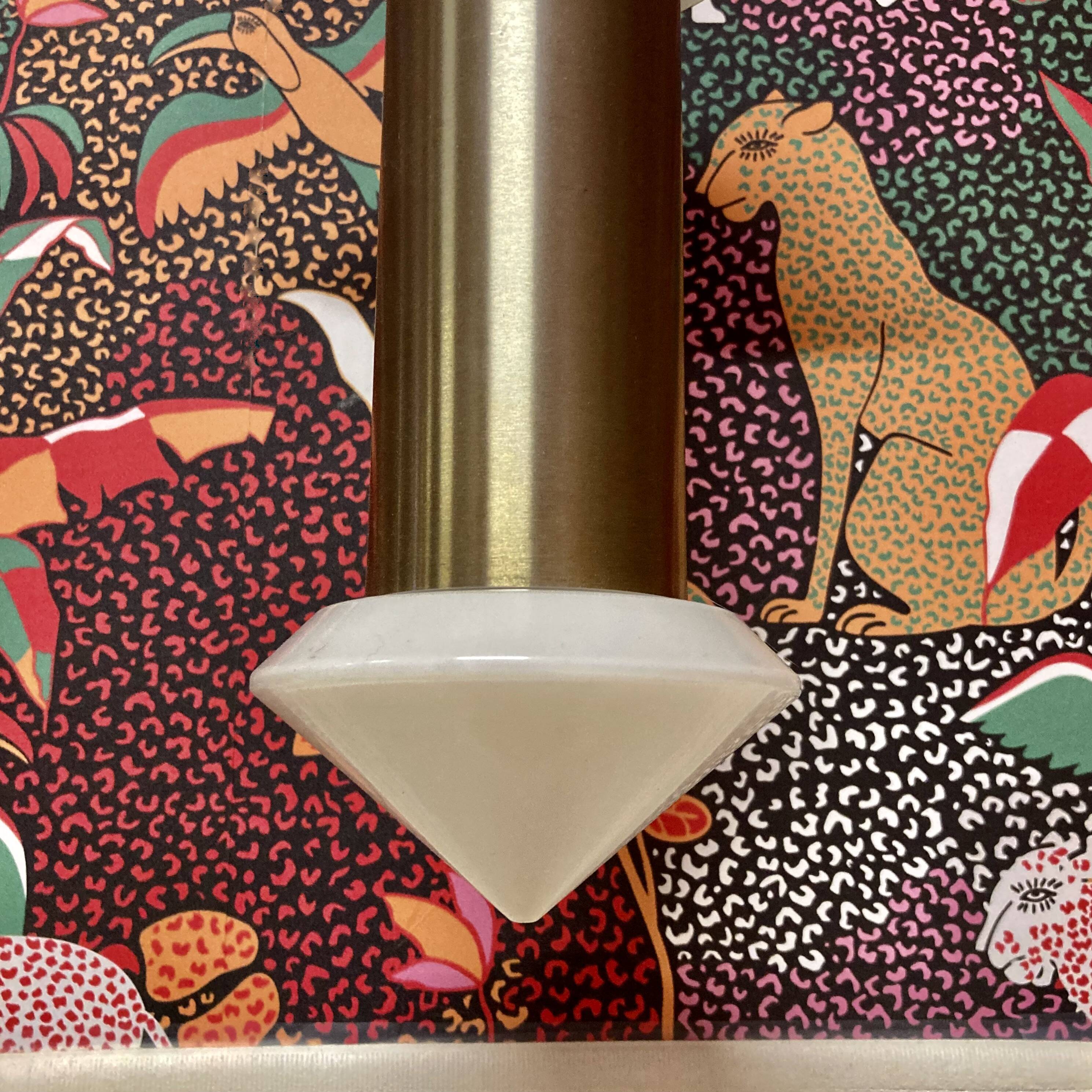 Pair of modular design wall lights from the 1960s.