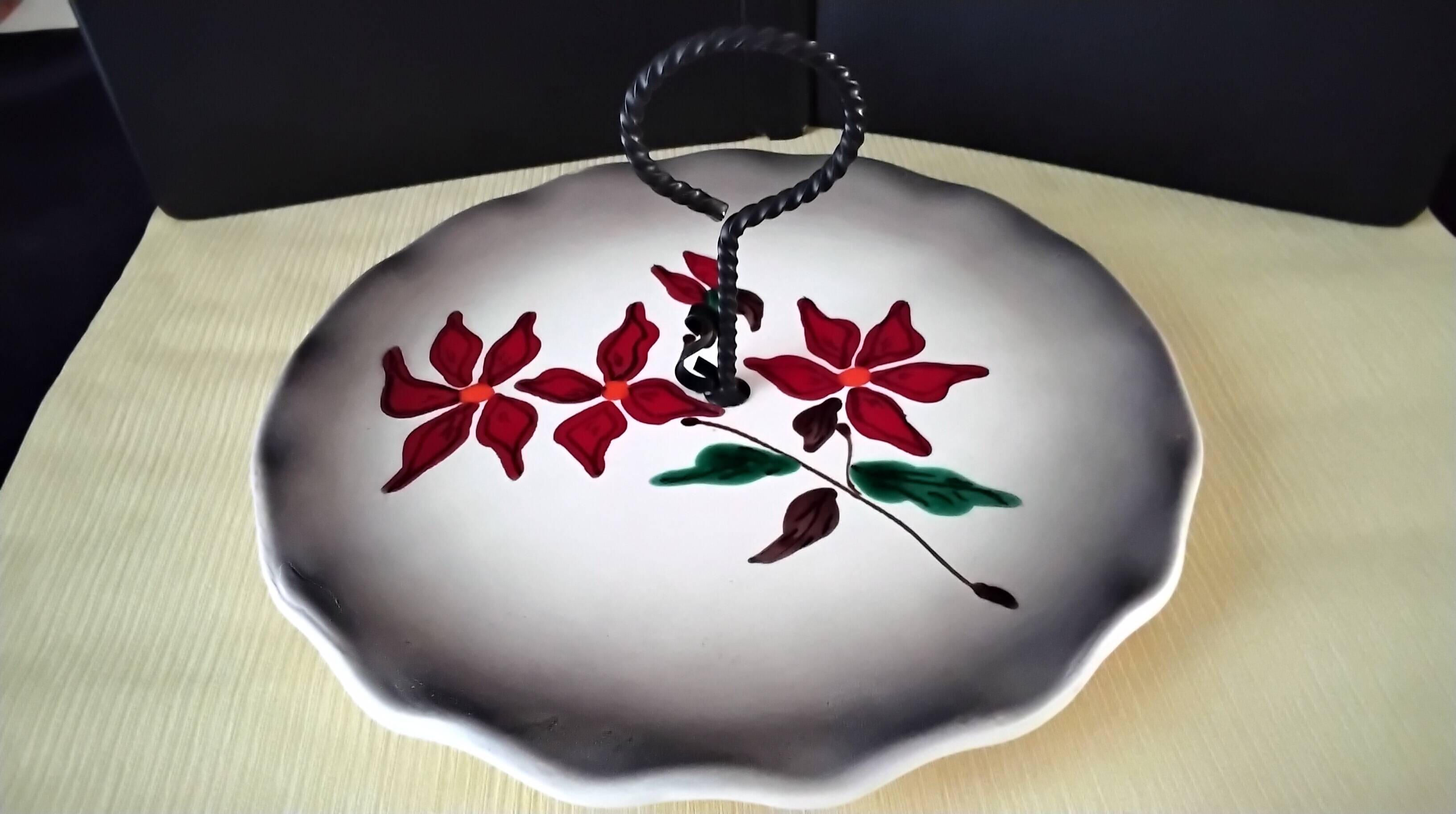 Vintage ceramic cheese board