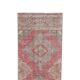 Vintage Turkish hallway rug 82x405 cm