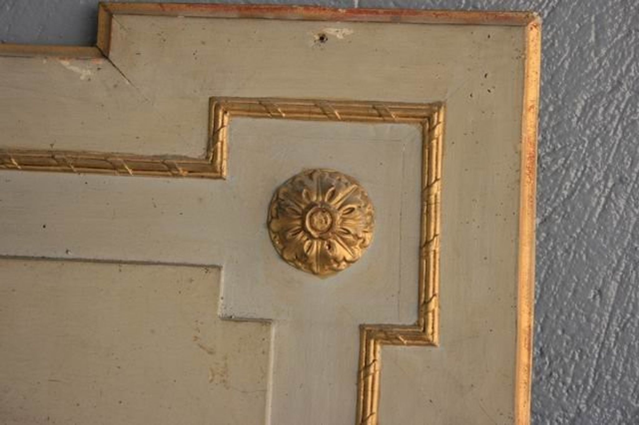 Style Louis XVI lacquer and gold XIX 86x168cm Pier