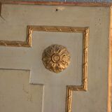 Style Louis XVI lacquer and gold XIX 86x168cm Pier