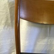 Series of 6 Scandinavian chairs in teak 50/60