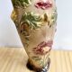 Large Art Nouveau Barbotine vase from Saint-Amand