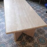 Table basse en travertin