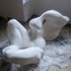 Sculpture signed R. Thouret — collection "Ambiances" (plaque)
