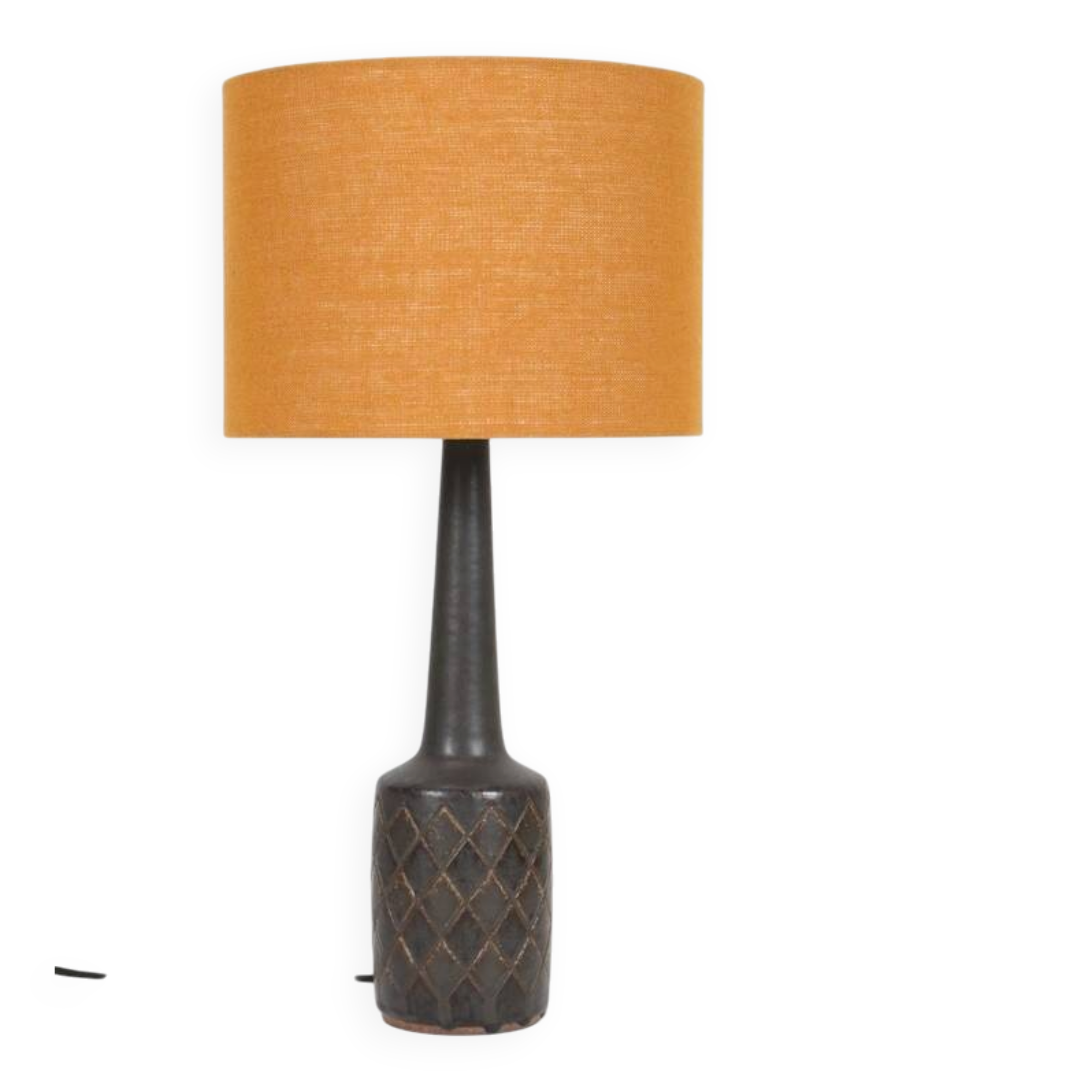 Big “DL 32” ceramic table lamp by Per Linnemann-Schmidt for Palshus / 1960s / 1970s
