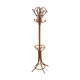 Rattan coatrack