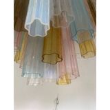Contemporary Modern "Tronco" Murano Glass Sputnik Chandelier Venini Style