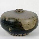 Vase basile en grès 1980